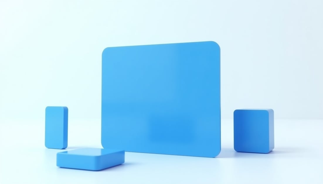 One stable blue dashboard standing among faint failed ones
