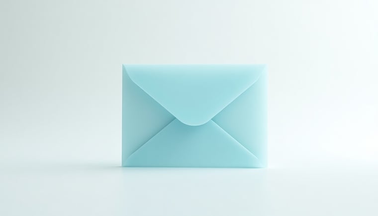 A glass envelope