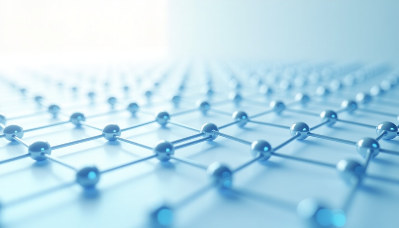 A connected framework of linked blue metric nodes