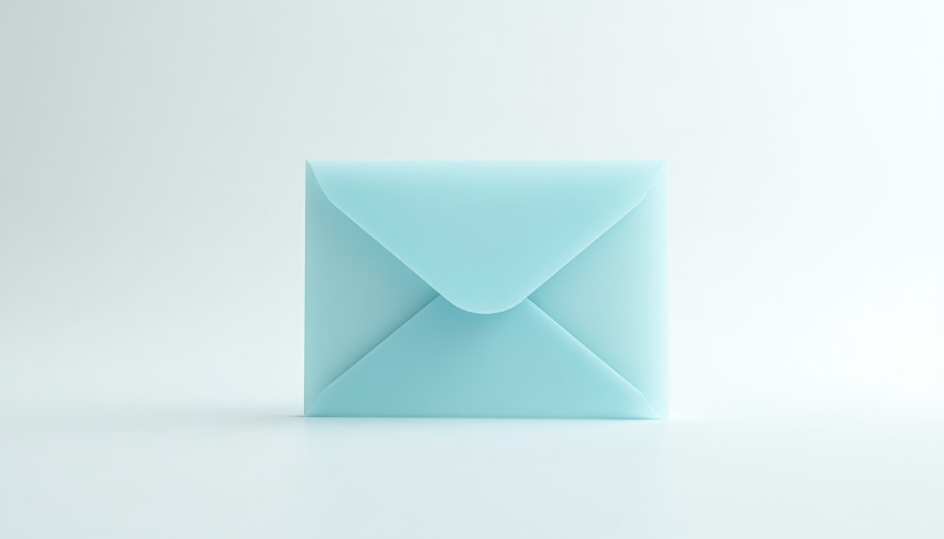 A glass envelope